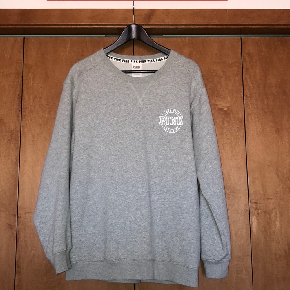 Long sleeve pink/victoria secret shirt
